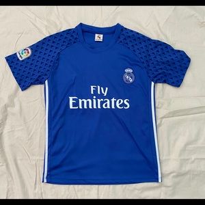 Real Madrid Fly Emirates Shortsleeved Jersey L